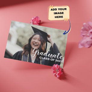 Personalized 2026 Graduation Photo Mini Invitation