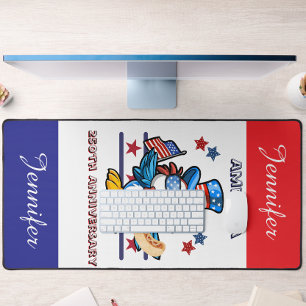 Personalized 250th USA Semiquincentennial  Desk Mat