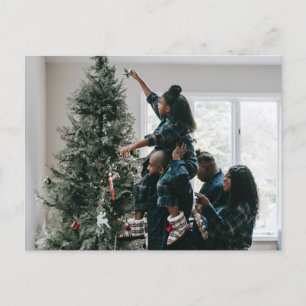 Personalized 2 Photo Double Sided Custom Postcard