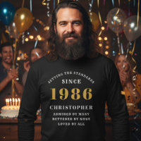 Personalized 40th Birthday 1986 Add Name