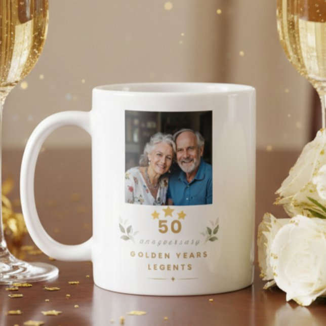 Personalized 50th Wedding Anniversary Mug (Creator Uploaded)