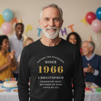 Personalized 60th Birthday 1966 Add Name