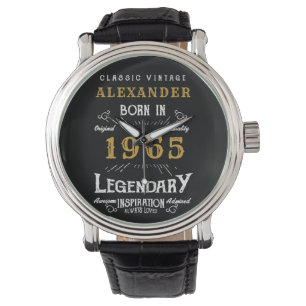 Personalized 60th Birthday Or Retirement Born 1965 Watch