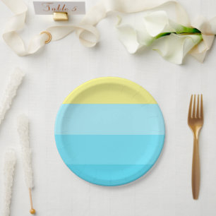 Personalized 7" Round Paper Plate