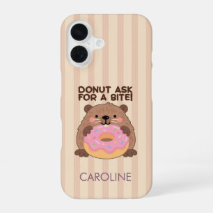Personalized A fun play on words Castor & Dona iPhone 16 Case
