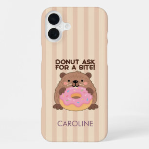 Personalized A fun play on words Castor & Dona iPhone 16 Plus Case