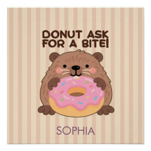 Personalized A fun play on words Castor & Dona Poster