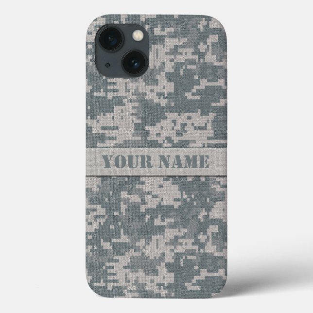 Personalized ACU Camo Tough Xtreme iPhone 6 Case (Back)