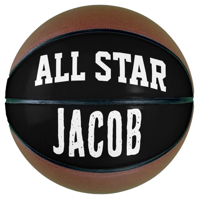 PERSONALIZED ADD NAME CUSTOM Basketballs (Front)