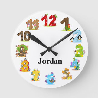 Personalized Animal Clock