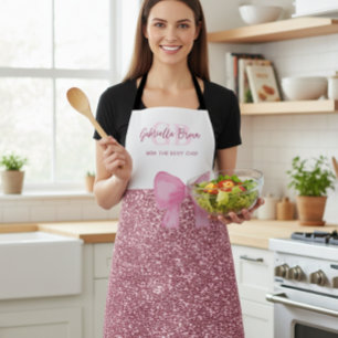 Personalized apron, apron with name, Gift for mom