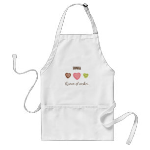 Personalized apron for a baker
