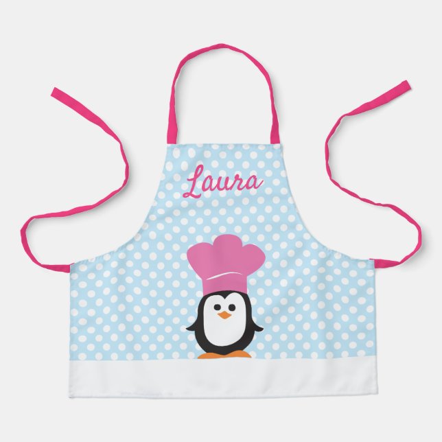 Personalized Apron for Girls (Front)