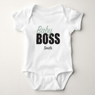 Personalized Baby BOSS Bodysuit