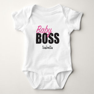 Personalized Baby BOSS Bodysuit