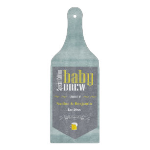 Personalized Baby Brew Beer Label Funny Cutting Board