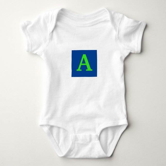 PERSONALIZED BABY one-piece Baby Bodysuit (Front)