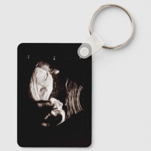 Personalized Baby Ultrasound  Key Ring