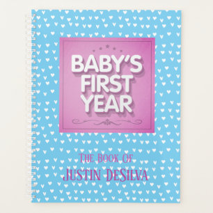 Personalized Baby's First Year Planner