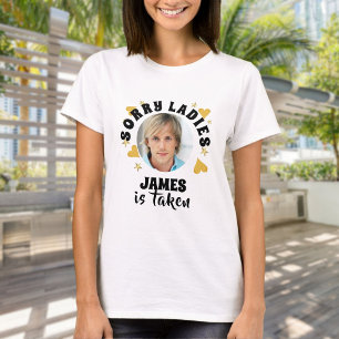 Personalized Bachelorette Party Grooms Face Photo T-Shirt