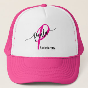 Personalized Bachelorette Party Trucker Hat