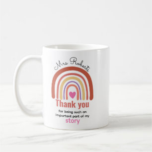 Personalized Back To School for Teachers Students Coffee Mug