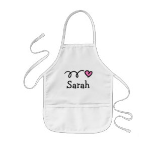 Personalized baking apron for kids Birthday party