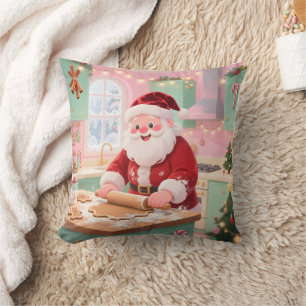 Personalized" Baking Spirits Bright" Christmas  Cushion