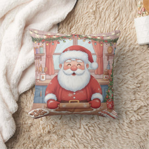 Personalized" Baking Spirits Bright" Christmas  Cushion