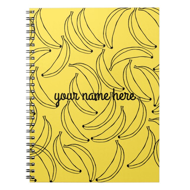 Personalized Bananas Notebook (Front)