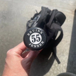 Personalized Baseball Bat Knob Decals Square Sticker
