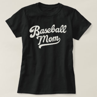 Personalized Baseball Mom Custom Jersey Number  T-Shirt