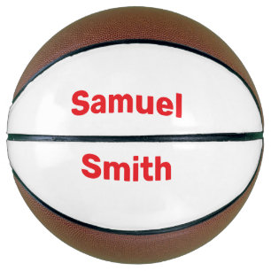 Personalized basketball