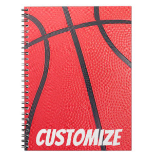  Personalized   Basketball coach notebook journal 