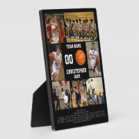 Personalized Basketball Senior Night Commemorative