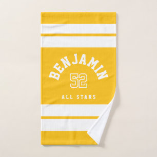 Personalized Basketball Sports Towel -Custom Coach
