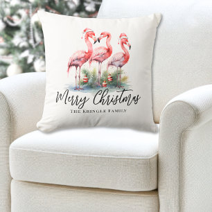 Personalized Beach Christmas Cushion