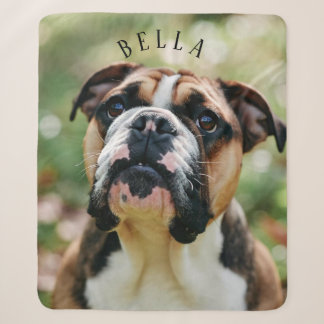 Personalized Beloved Pet Sherpa Blanket