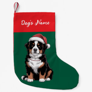 Personalized Bernese Mountain Dog Christmas        Small Christmas Stocking