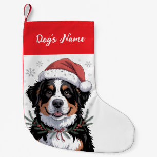 Personalized Bernese Mountain Dog Christmas        Small Christmas Stocking