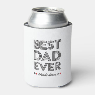 Personalized Best Dad Ever Can Cooler