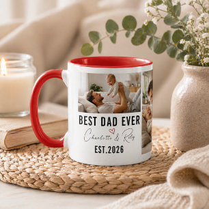 Personalized BEST DADDY Photo Custom Father’s Day Mug