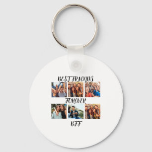 Personalized Best Friends Forever Photo Template T Key Ring