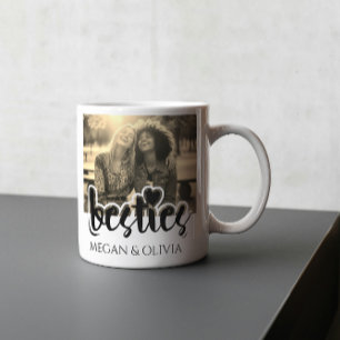 Personalized Best Friends – Modern Minimalist  Coffee Mug
