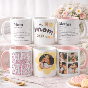 Personalized Best Mom Ever Photo Mug