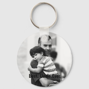 Personalized Best Uncle Ever Key Ring