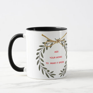 Personalized “Best Wishes” Mug