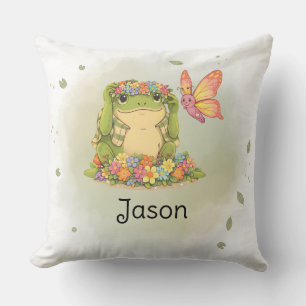 Personalized BG 1 Petal the Butterfly Cushion