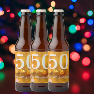personalized birthday beer bottles bottle label