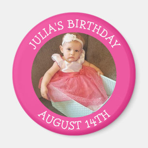 Personalized Birthday Reminder Magnet